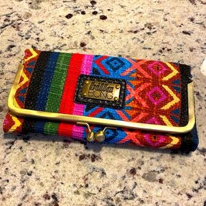 BillaBONG multicolor wallet